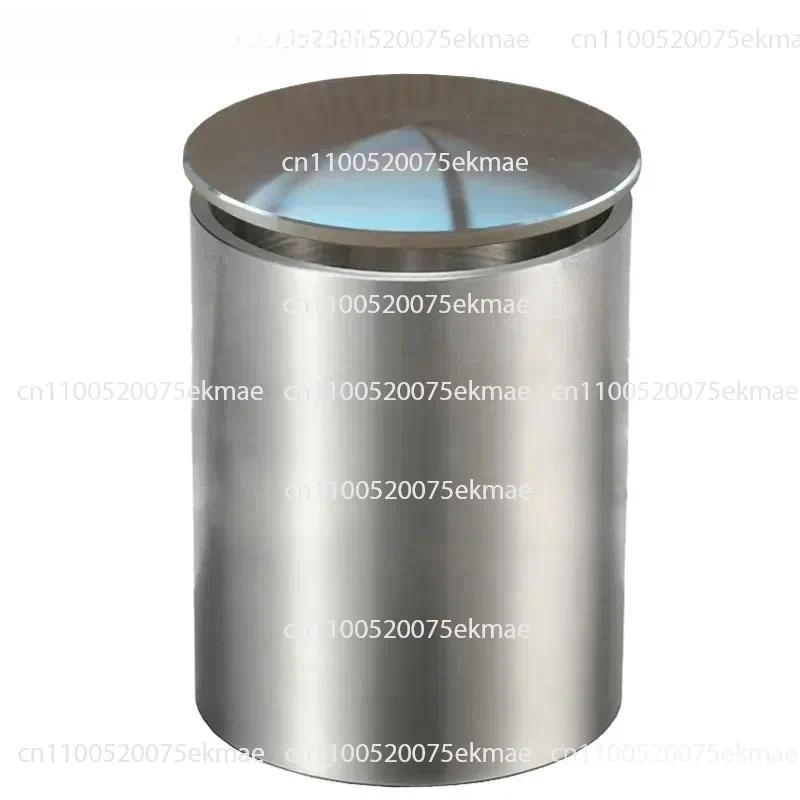 13cm-high-solid-thickened-304-stainless-steel-storage-pen-holder-creative-fashion-metal-office-sealed-jar-with-lid