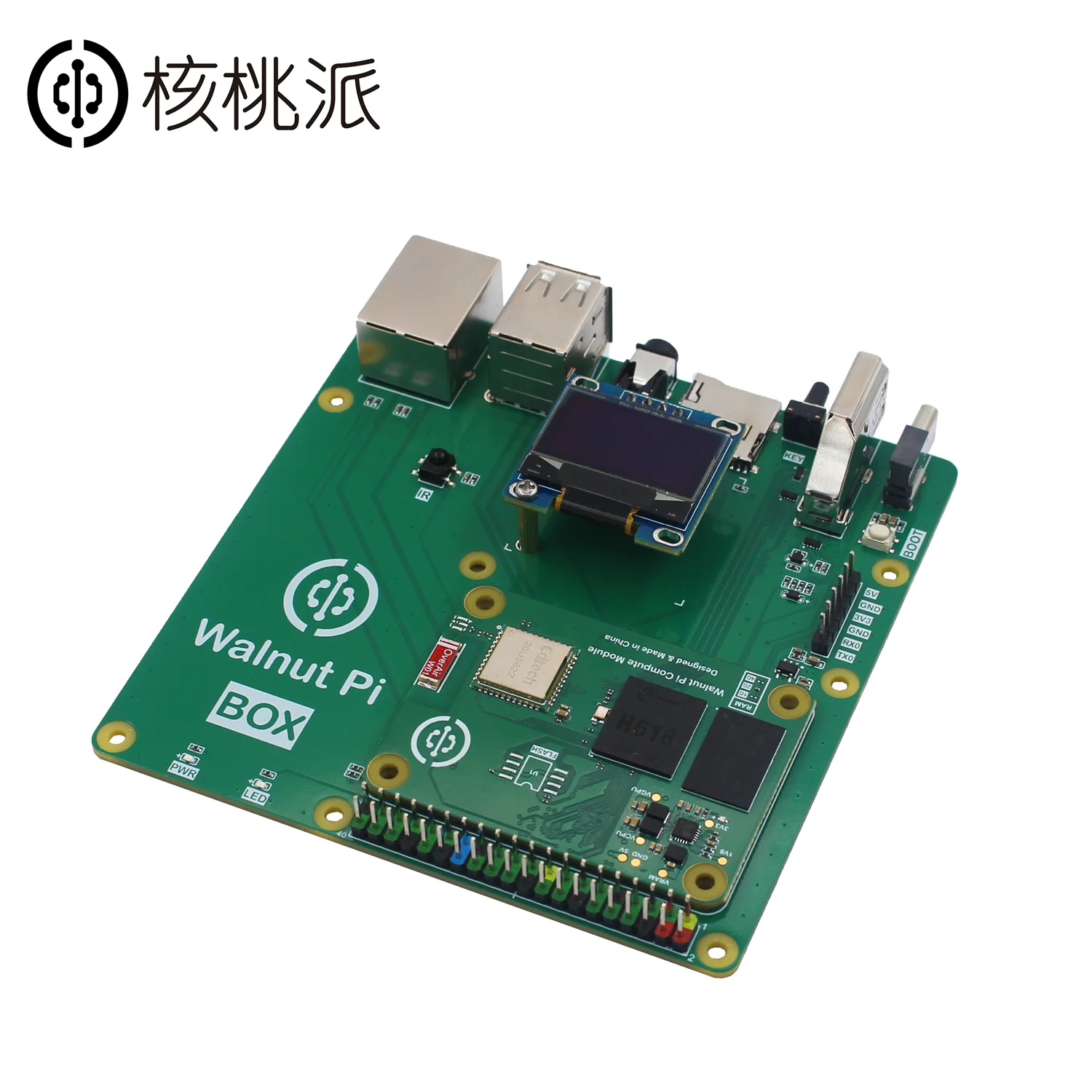 Walnut Pi CM1 Computing Module 1/2/4GB Allwinner H618 WiFi Bluetooth Mini PC Development Board SBC Computer Raspberry Pi CM4