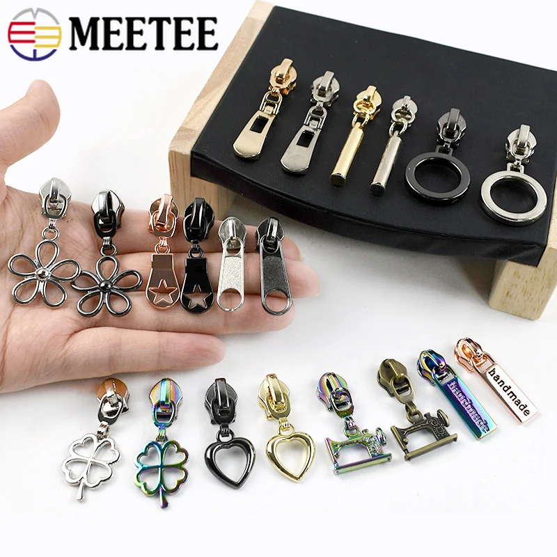 

Meetee 5/10/20шт 5 # Съемник молний для нейлоновых молний, пластиковые спиральные молнии, слайдеры, ремонтные комплекты, аксессуары для шитья одежды своими руками