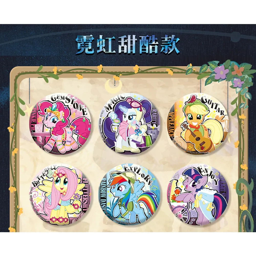 Nowe, oryginalne zabawki KAYOU My Little Pony, uroczy protagonista Twilight Sparkle, kreatywne przypinki, kolekcja dla dzieci, zabawne prezenty dla rodziny.