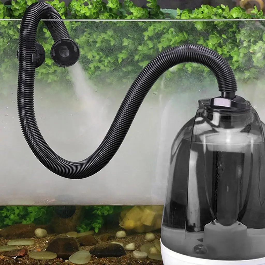 3L Reptile Humidifier Fogger Rainforest Super Mist Maker for Reptiles Amphibians Vivarium with Hose Pet Supplies