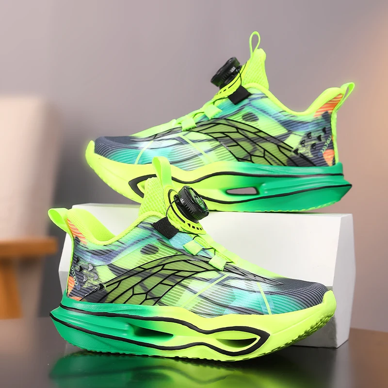 Kids Sneakers Fashion Running Shoes Casual Sports Shoes for Children Lightweight Breathable Gym Trainers Boys Girls Tennis Shoes