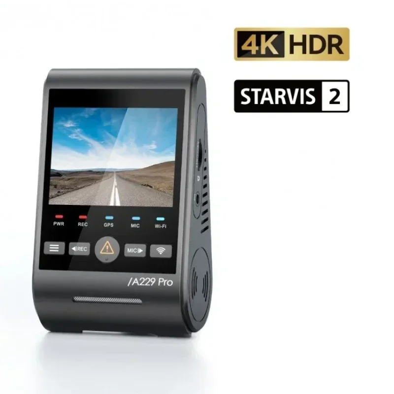 

Hot Sell A229 Pro driving recorder with multi-lens, three-channel recording, 4K+2K+infrared HDR