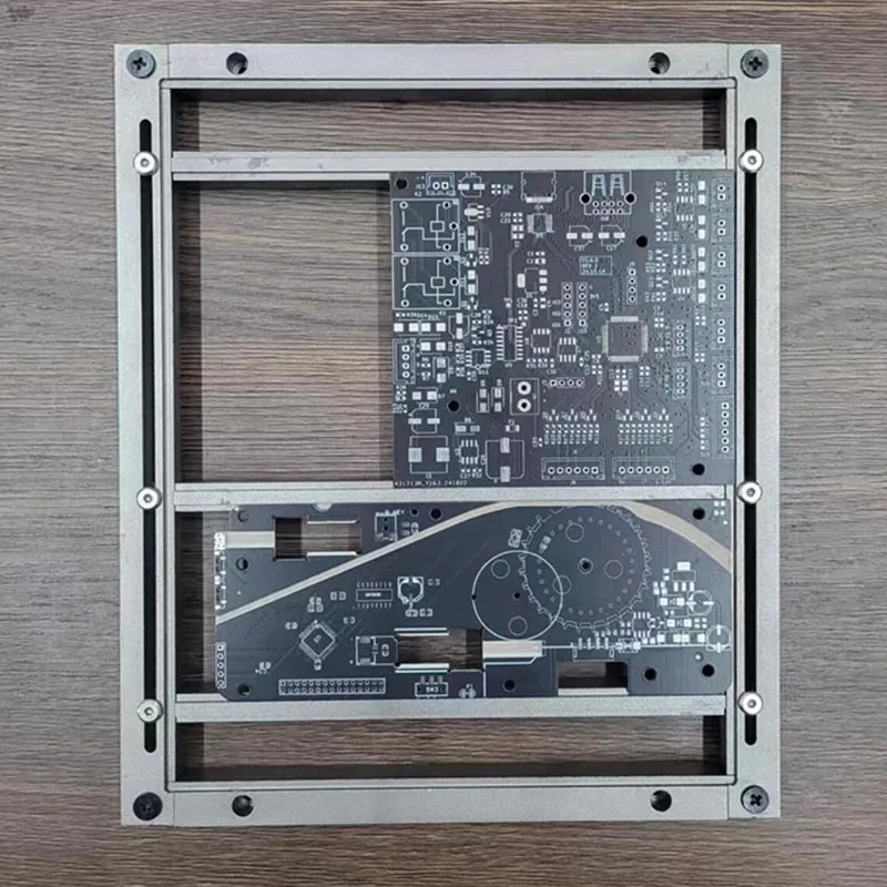 

205x160x15mm adjustable PCB carrier for SMT/DIP welding - universal aluminum alloy wave welding fixing device