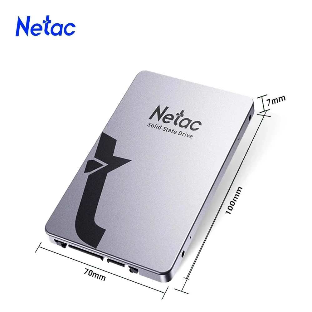 Netac 2.5 inch SATAIII SSD 1tb 2tb SSD 128gb 256gb 512gb SSD HDD SATA3.0 Internal Solid State Hard Disk Drive for laptop pc