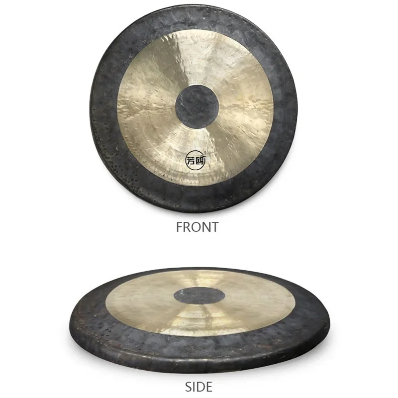 18cm-30cm Hand Hammering Drum Chinese Famous Opera Percussion Instruments Copper Gong With Gong Hammer Chao Gong Road Opening
