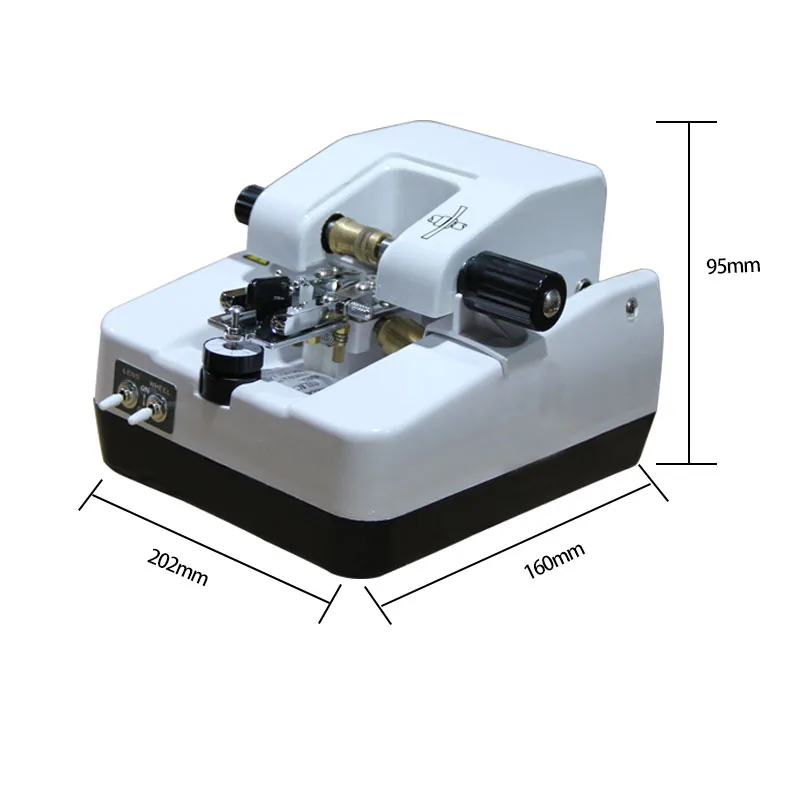 Equipamento de loja óptica, máquina de entalhe de lente de meio quadro, máquina de desenho de fio, máquina de processamento de ferro, óculos, máquina de entalhe