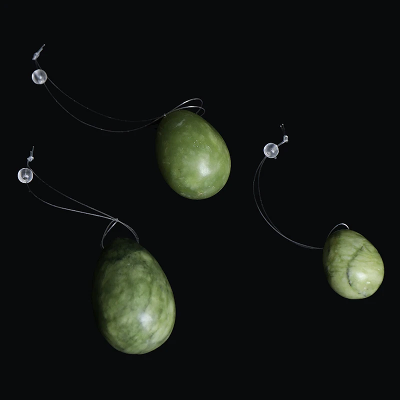 Natural jade Egg Women Pelvic Floor Muscle Exercise Tightening Vaginal Ball~
