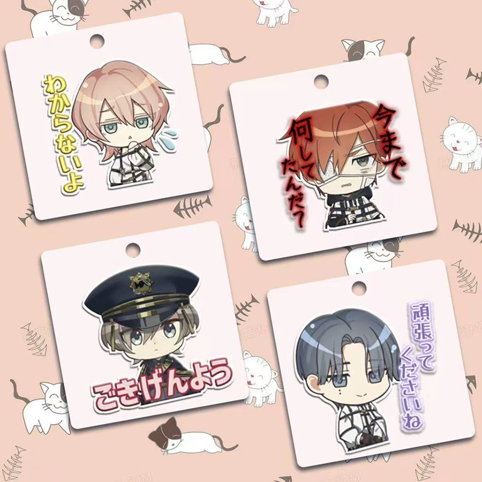 24pcs Anime Milgram Sticker Anime Figures Manga Cartoon Kawaii Waterproof Graffiti Stickers Phone Journaling Water Cup Decor