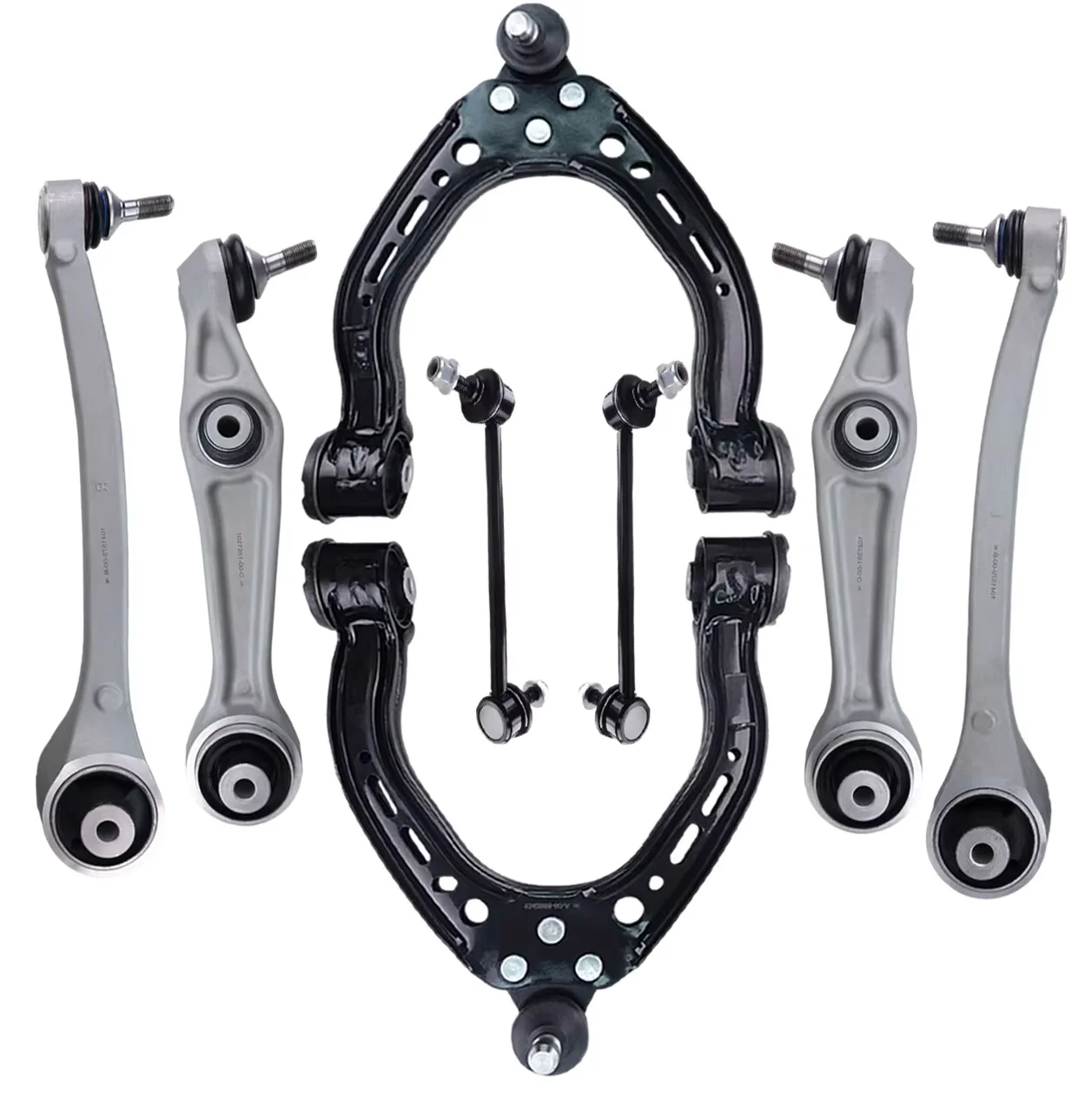 

Svenubee Front Upper Lower Control Arm Ball Joint 8pcs Set for Tesla Model S 2012-2022 104157500B 600666400C 104157100B