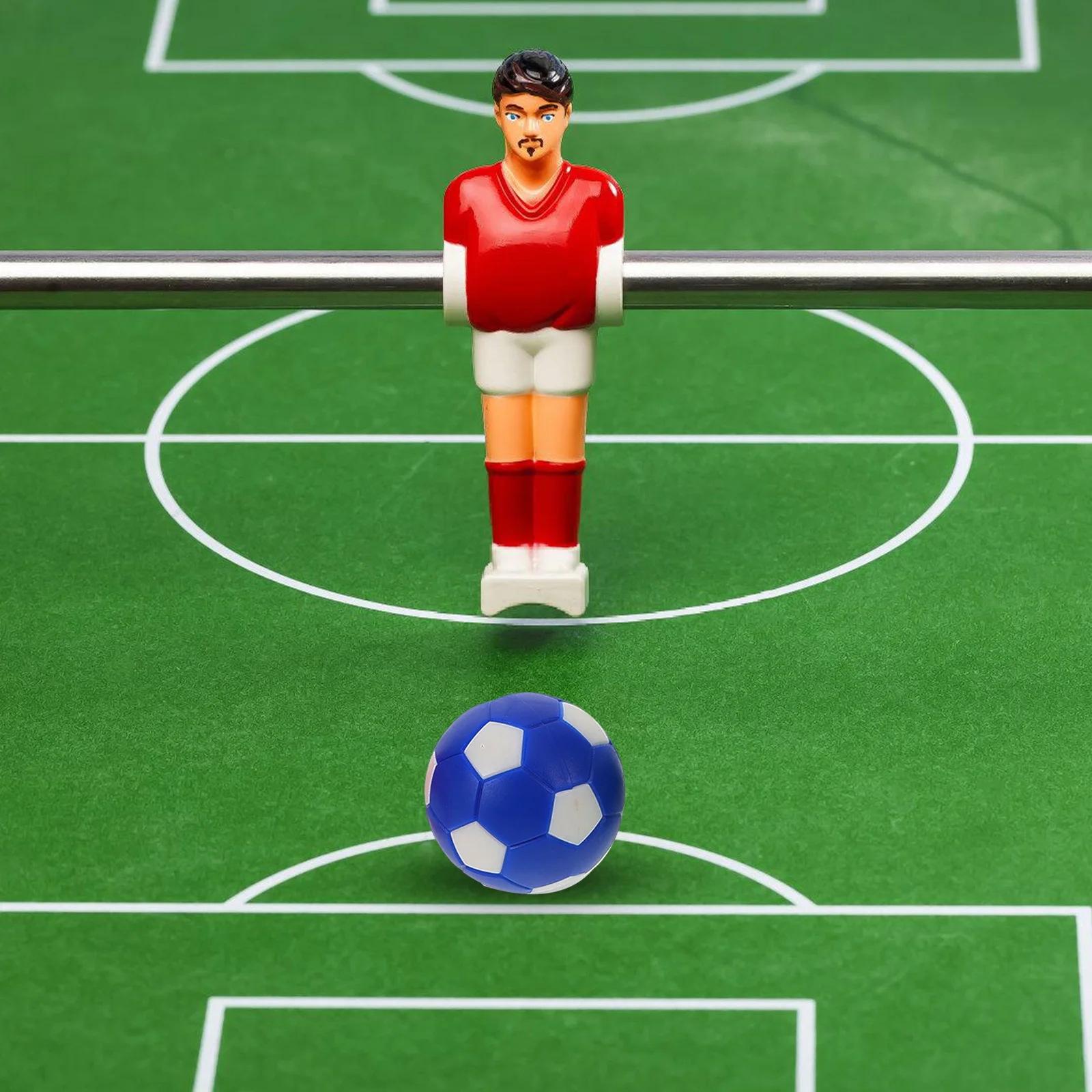 

9pcs Foosball Balls Replacement Table Football Accessories Smooth Rolling Frosted Surface Durable Plastic Mini for Standard