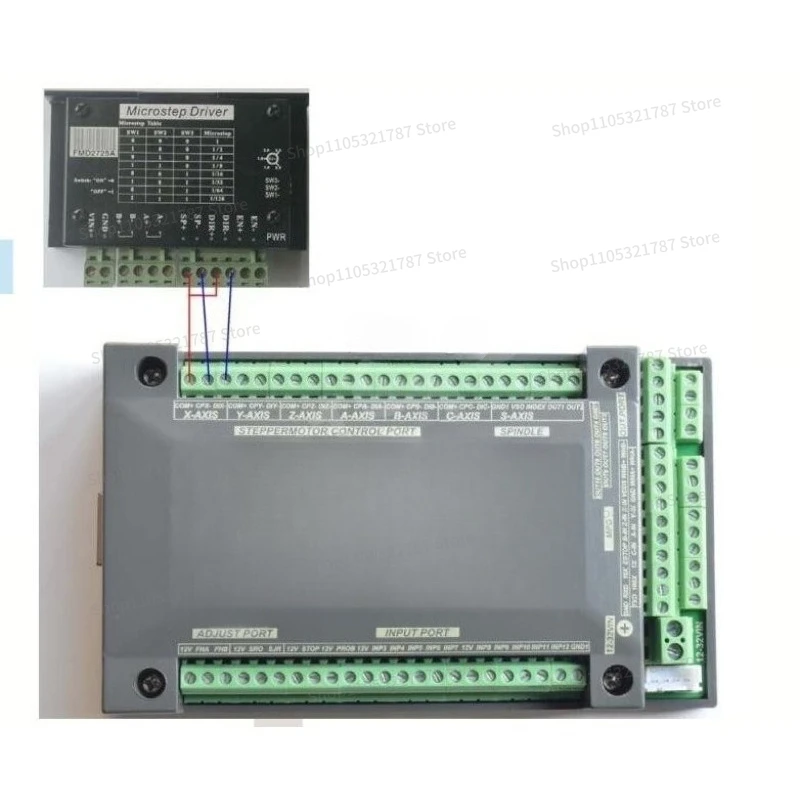 3 3 4 5 6-Axis Motion Control Card Kit Engraver Controller USB