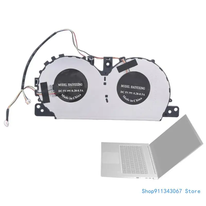 CPU Cooling Fan DC5V 0.5A Laptops Coolers Heatsinks Fan 4Pin Radiators Drop shipping