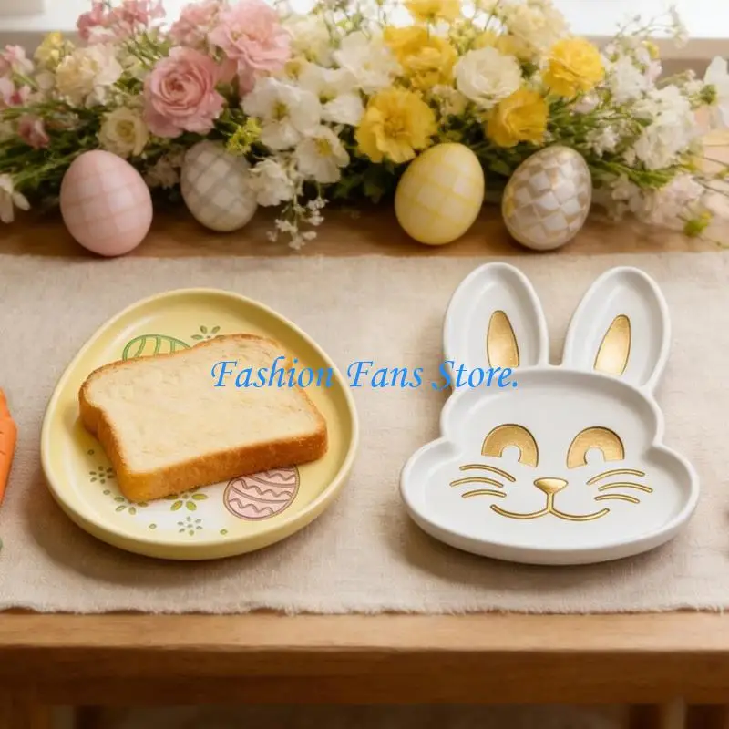 Elegant Rabbit/Eggs Silicone Mold Home Deck Molds Perfect for Creating Beautiful Resin Trays and Decorative Dishes