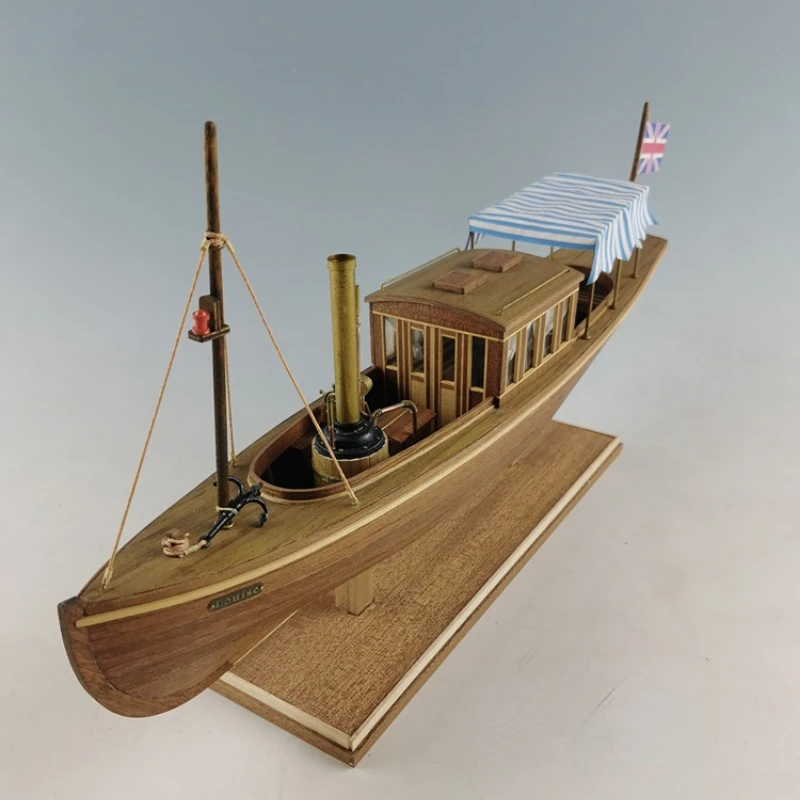 1/26 Wooden Kit Louise Victorian Steamboat Simulation Model Assembling Sailing Boat Kit