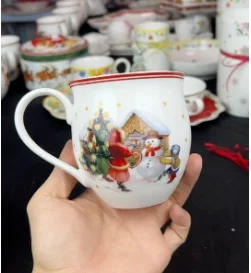 German V treasure tableware Christmas series spring series mug complete set
