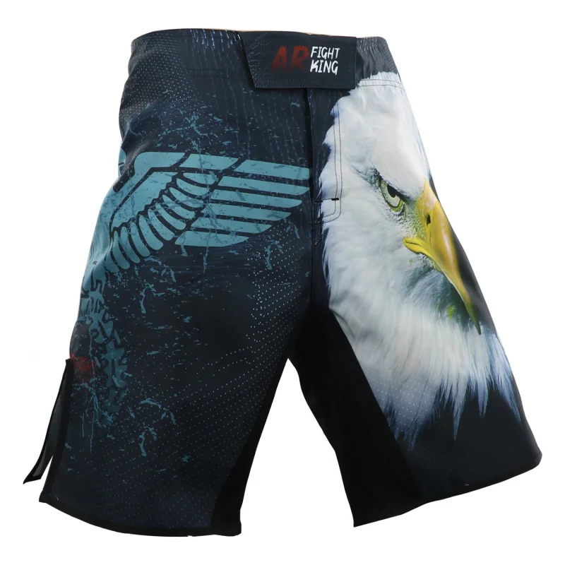 Eagle Thai Boxing Shorts Boxing Mixed martial arts Fitness Training BJJ Taekwondo Shorts Adult Men and Women MMA Thai Jujitsu