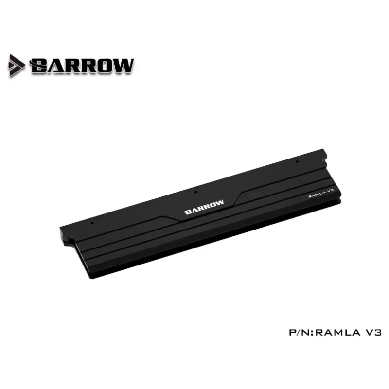 Barrow RAM Memory Heat Spreader Armor Vest,Black, or Desktop RAM DDR5 DDR4 DIY PC Game Overclocking RAMLA V3