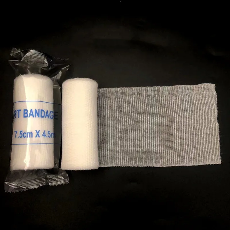 Bandage artificiel astique Médical en PBT pour Blessure de Premiers Secours, en Gaze IQUE hémostatique, pour la Maison et l'Extérieur, 20 Rouleaux