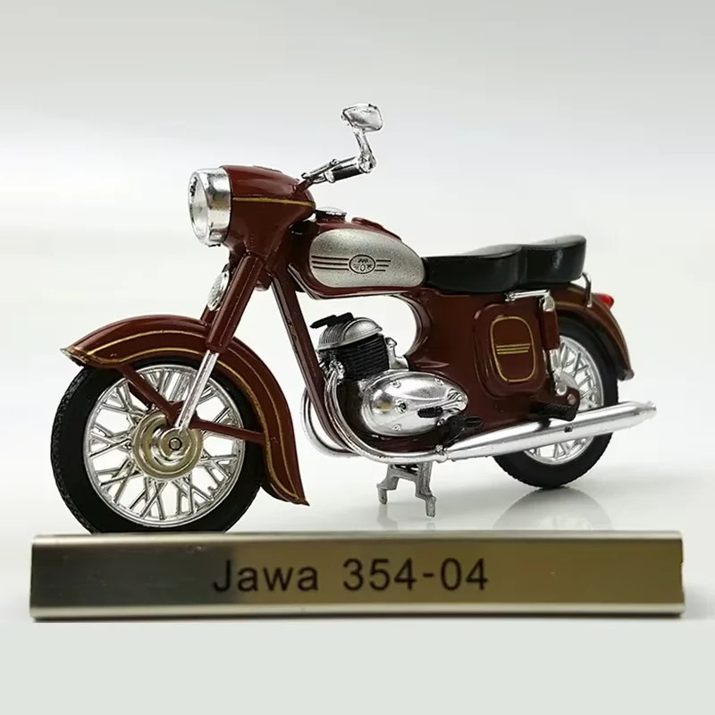 

1:24 масштаб JAWA 354-04 модель мотоцикла, имитация сплава, статическая коллекция, украшенные праздничные подарки