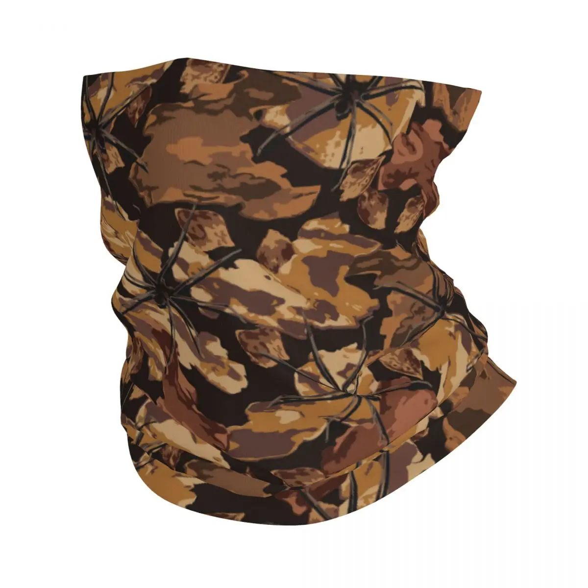 Forest Litter Spiders Thin Bandana Neck Gaiter Wrap Scarf Headband Neck Cover