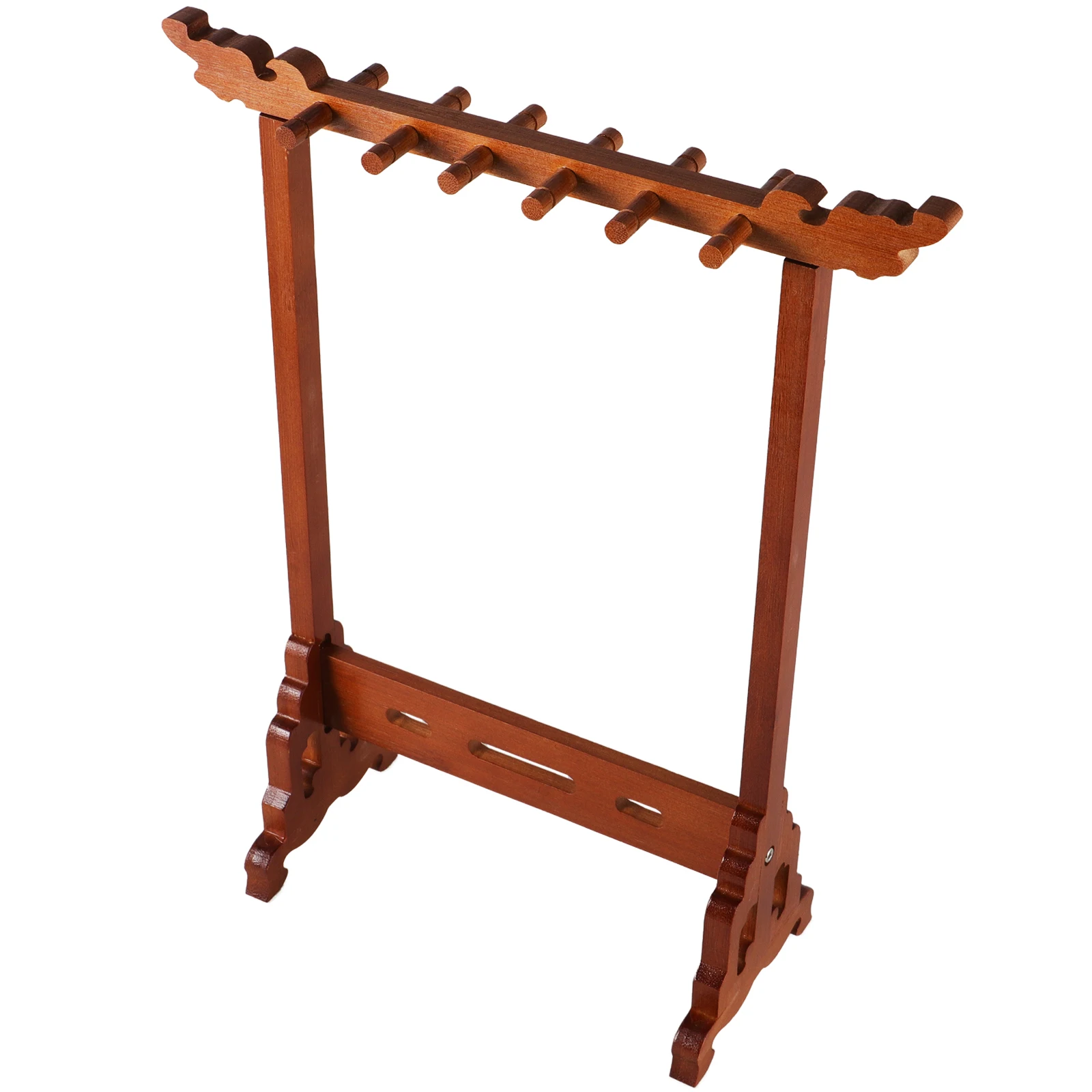 

Nanzhu Brush Pen Holder Bamboo Calligraphy Rack Simple Design Desk Stationery Storage Multifunctional Office Writing