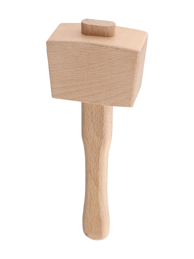 Hand Operated Tools Hand Tools 61mm Beechwood Hammer Precision Balanced Soft Color Tone Sturdy Construction Versatile Use