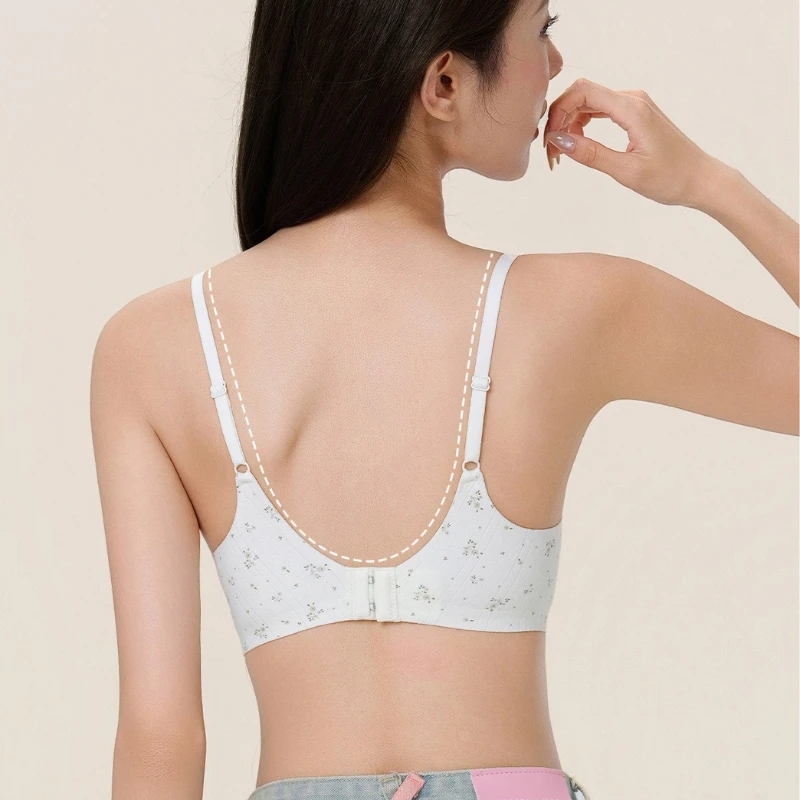 ملابس داخلية للفتيات بتصميم جميل حمالة صدر لاسلكية جميلة للنساء ناعمة قابلة للتنفس ثدي صغير براليت ملابس داخلية مريحة 2026