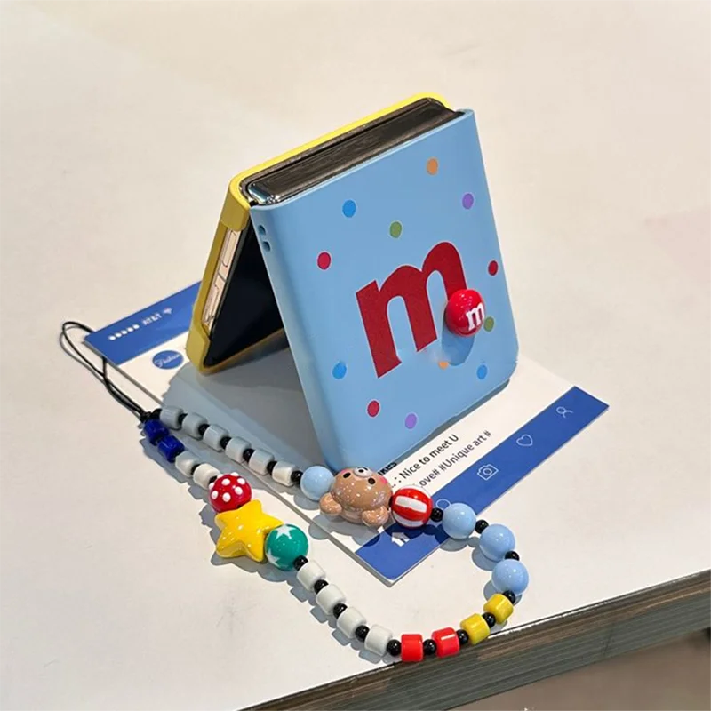 Z Flip 6 case cute 3d Candy Case for Samsung Galaxy z flip6 zflip5 Xiaomi MixFlip /Motorola Razr 50 ultra Colorful Cases