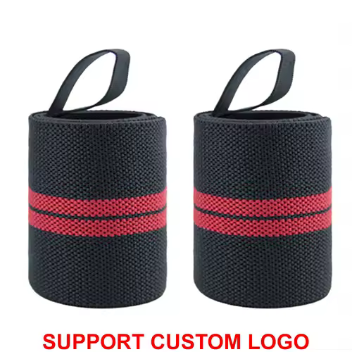 1 Pair Wristband Wrist Support Brace Straps Extra Strength Weight Lifting Wrist Wraps Bandage Fitness Gym Training Custom Logo - Image 11