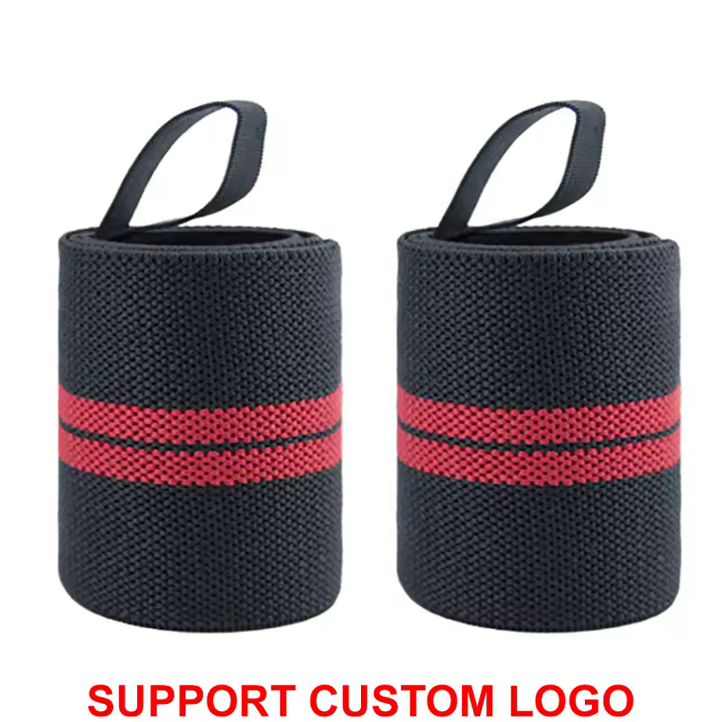 1 Pair Wristband Wrist Support Brace Straps Extra Strength Weight Lifting Wrist Wraps Bandage Fitness Gym Training Custom Logo - Image 11