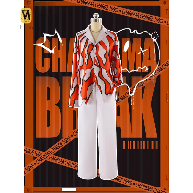 

HCos charisma Kusanagi Rikai Cosplay Costume Halloween Carnival Party Vintage Role Play Uniform For Men