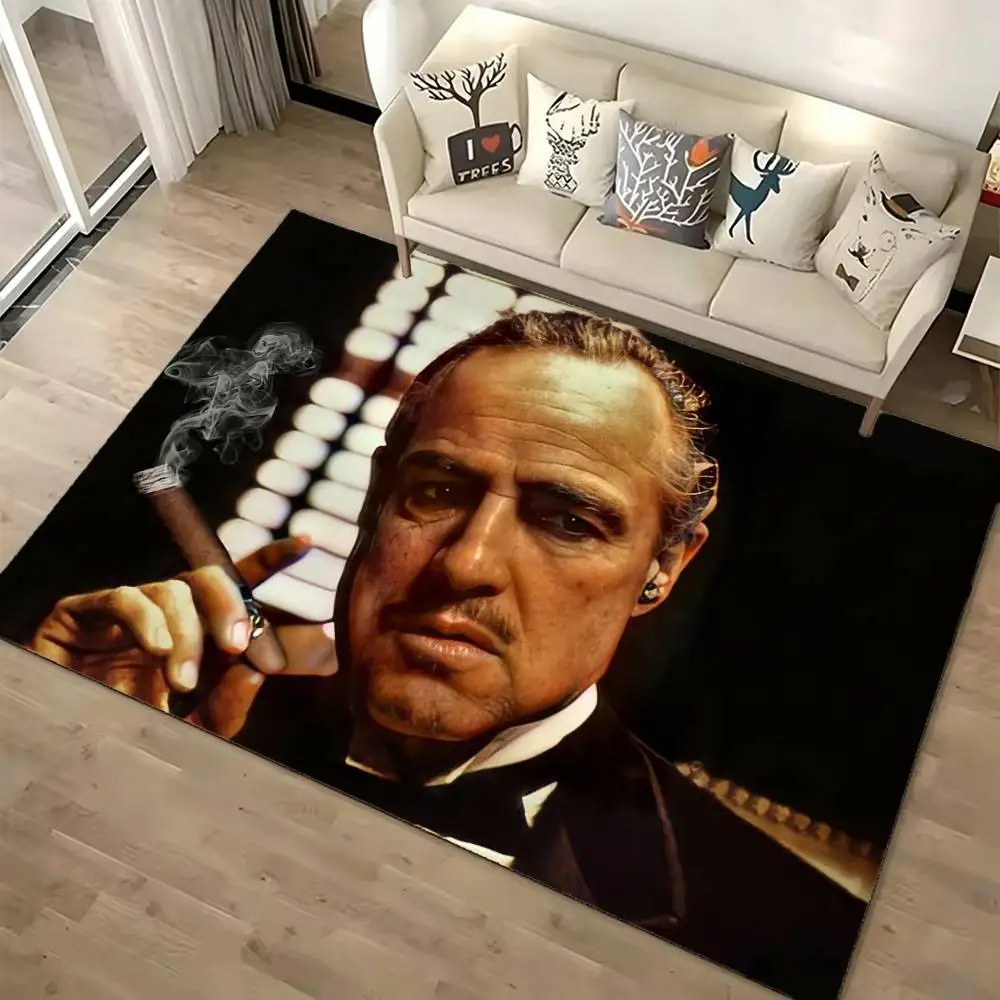 Movie The Godfather Soft Thick Non-Slip Mat for Living Room Bedroom Kitchen Decor Rugs