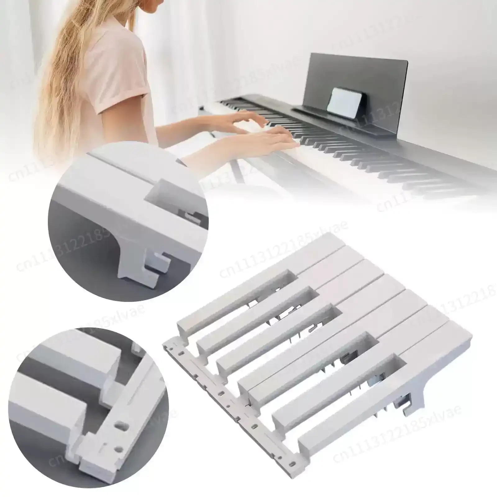 Digital Piano Replacement Caps Keyboard Repair Spare Parts Compatible With PA500 PA300 PA600 PA700