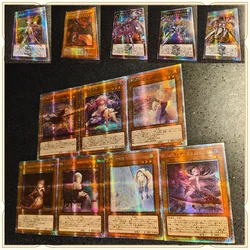 Anime Yu-Gi-Oh DIY ACG Premium Flash Collectible Card Boy Games Toys Christmas Birthday Gift Typhoeus Divine Arsenal Sky Thunder