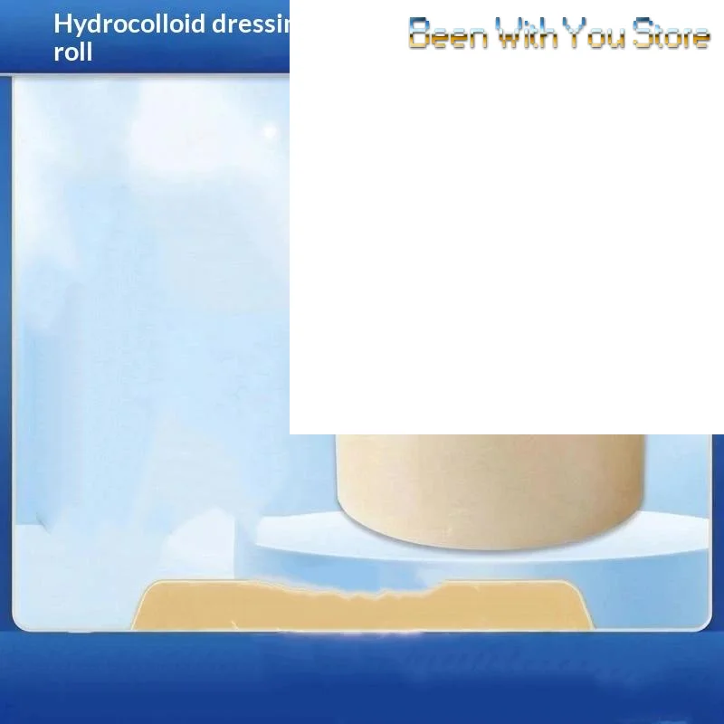 Hydrocolloid Roll Body Gel Patch Bandages Latex-Free Cuttable Patch Hydrocolloid Tape Bed Sore Bandages For Body Wound Care
