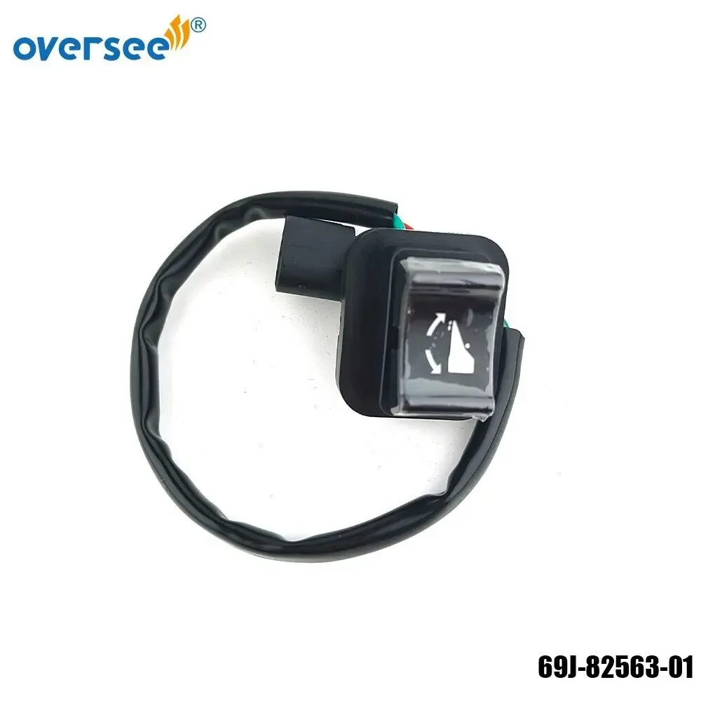 Trim & Tilt Switch For Yamaha 20-70HP/115/150/200/225/300HP 4 Stroke Outboard Engine 69J-82563 69J-82563-01