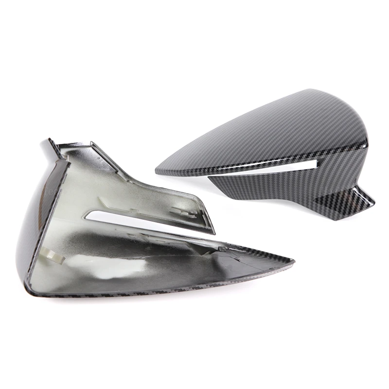 Gloss Black Mirror Cap for Seat Leon Lion 5F III Ibiza 6F V KJ1 Arona KJ7 Carbon LookCar Side Rearview Mirror Cover Accessories - view 5