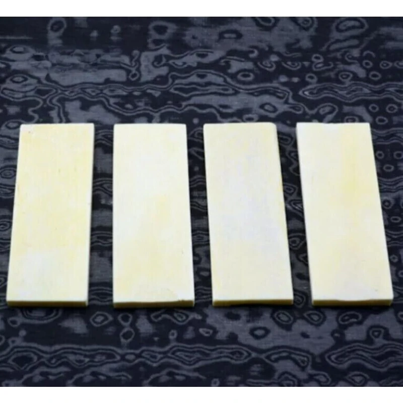 2 piezas, mangos de cuchillo hechos de ternera y hueso, materiales de bricolaje, regalo para hombres