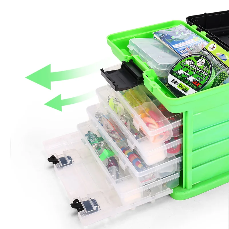 WEIHE 342 قطعة من ملحقات خطاف Luya مجموعة مستلزمات صيد الطعم Luya #2