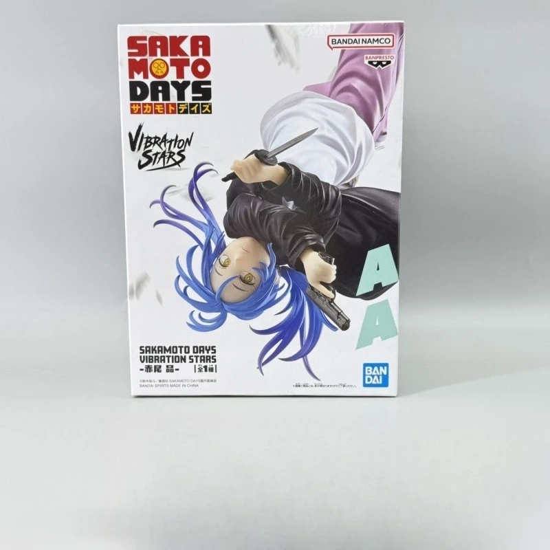 In Stock Bandai Original Banpresto Vibration Stars Anime Sakamoto Days Akao Akira Action Figure Model Toy Gift DT