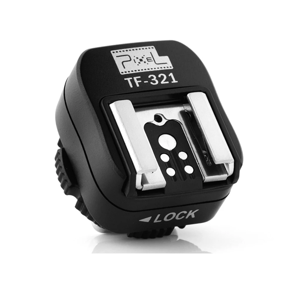 Adaptador de zapata para Flash, convertidor para controlador Canon, sony, Nikon, Pentax, Pixel TF-321/TF- 334/TF-335/324/325 TTL
