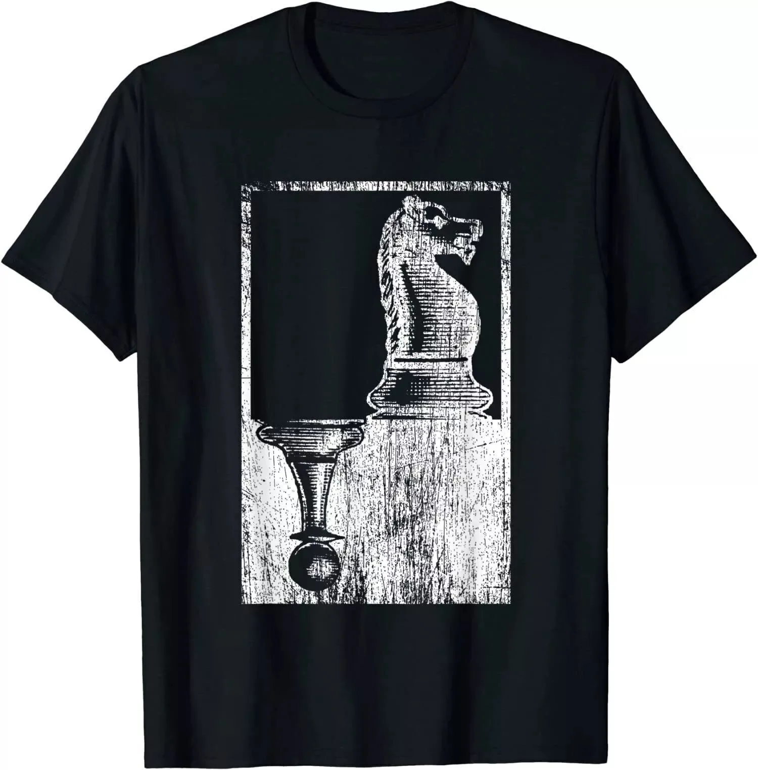 Vintage pedone-Knight Shadow-Chess Cool Gift t-shirt S-5XL