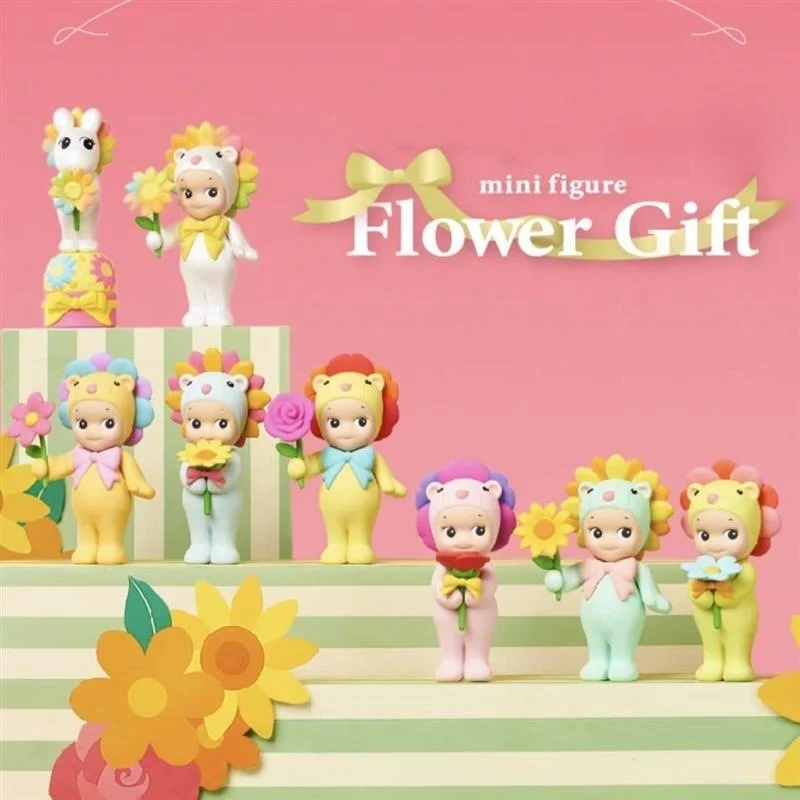 New Sonny Angel Blind Box Flower Series  Kids Toys Angel Girls Candy House Series Figurines Trendy Toys Car Decorations Gifts