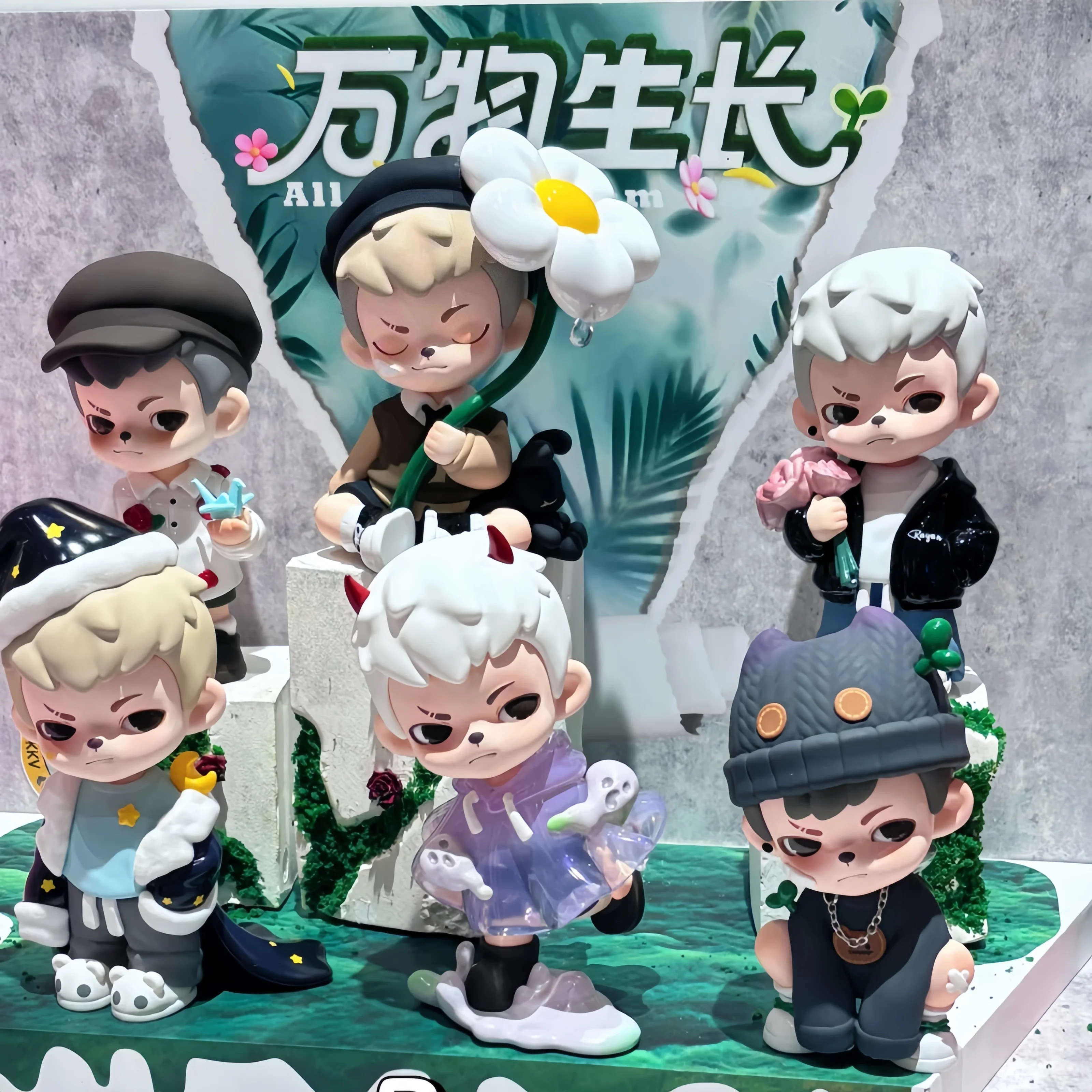 

Genuine TopToy TNT Rayan Brother All Things Grow Series Blind Box Vinyl Trendy Toy Decorative Ornament Mystery Box Holiday Gift