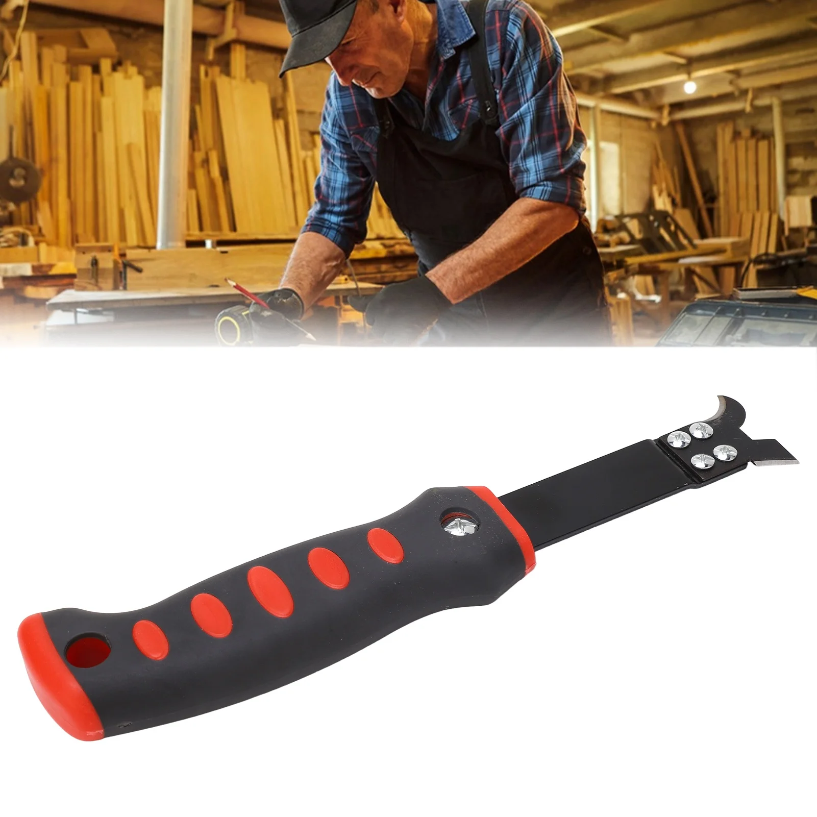 Gypsum Board Cutter Gypsum Board Cutter Rubber Handle Manganese Steel Blade Clean Fast Cut Gypsum Cement Board Knife Hand Cutter