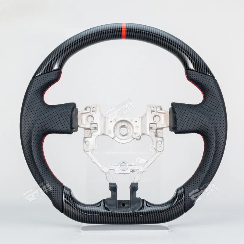

For Toyota 86 (2012-2015) Hydro Dipped Mahogany & Carbon Fiber Pattern Steering Wheel (Sports Car Modified Part)