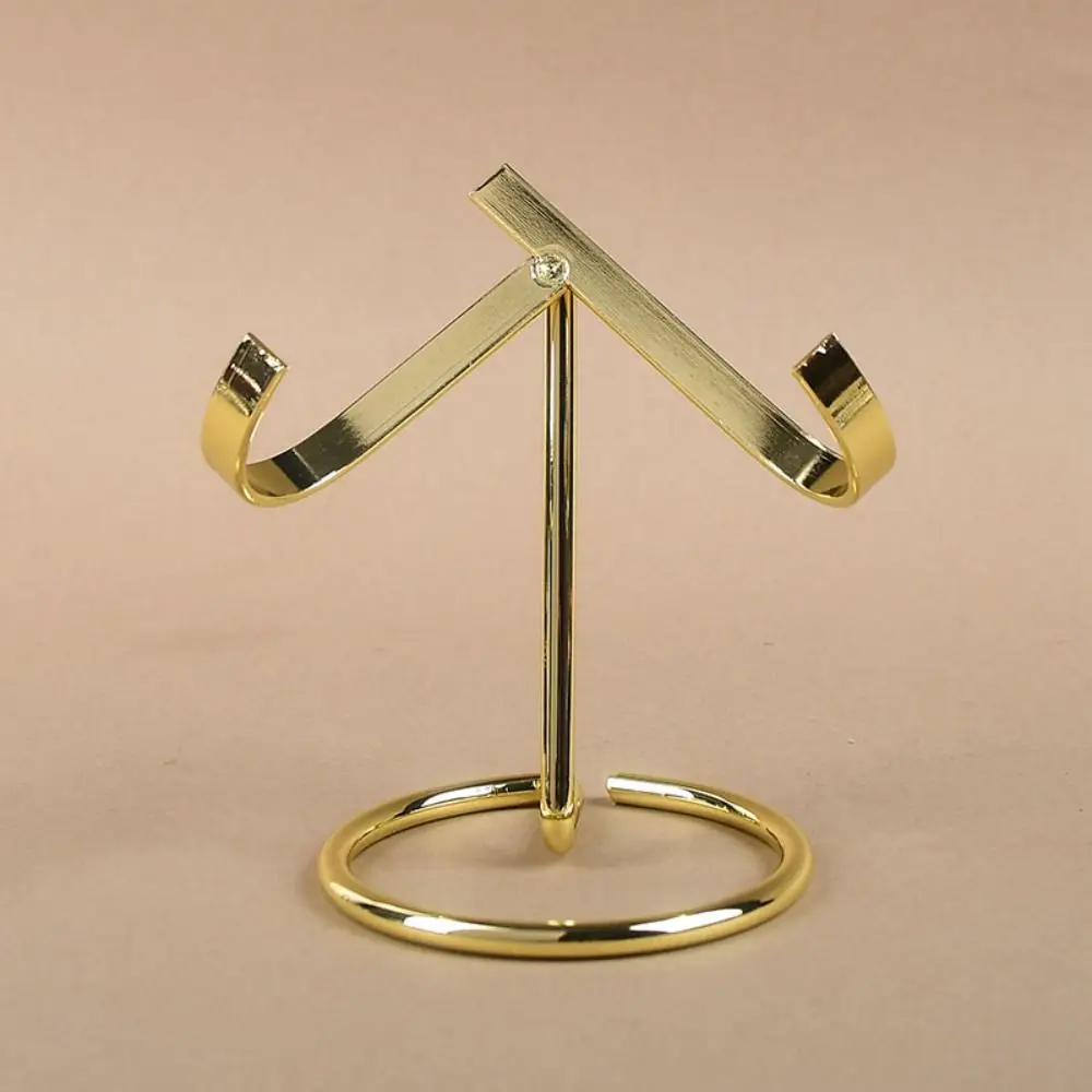 

Metal Base Love Chip Bracket Simple Style Decorative Crystal Heart Display Base Silver/Golden/Black Sphere Stone Support Office