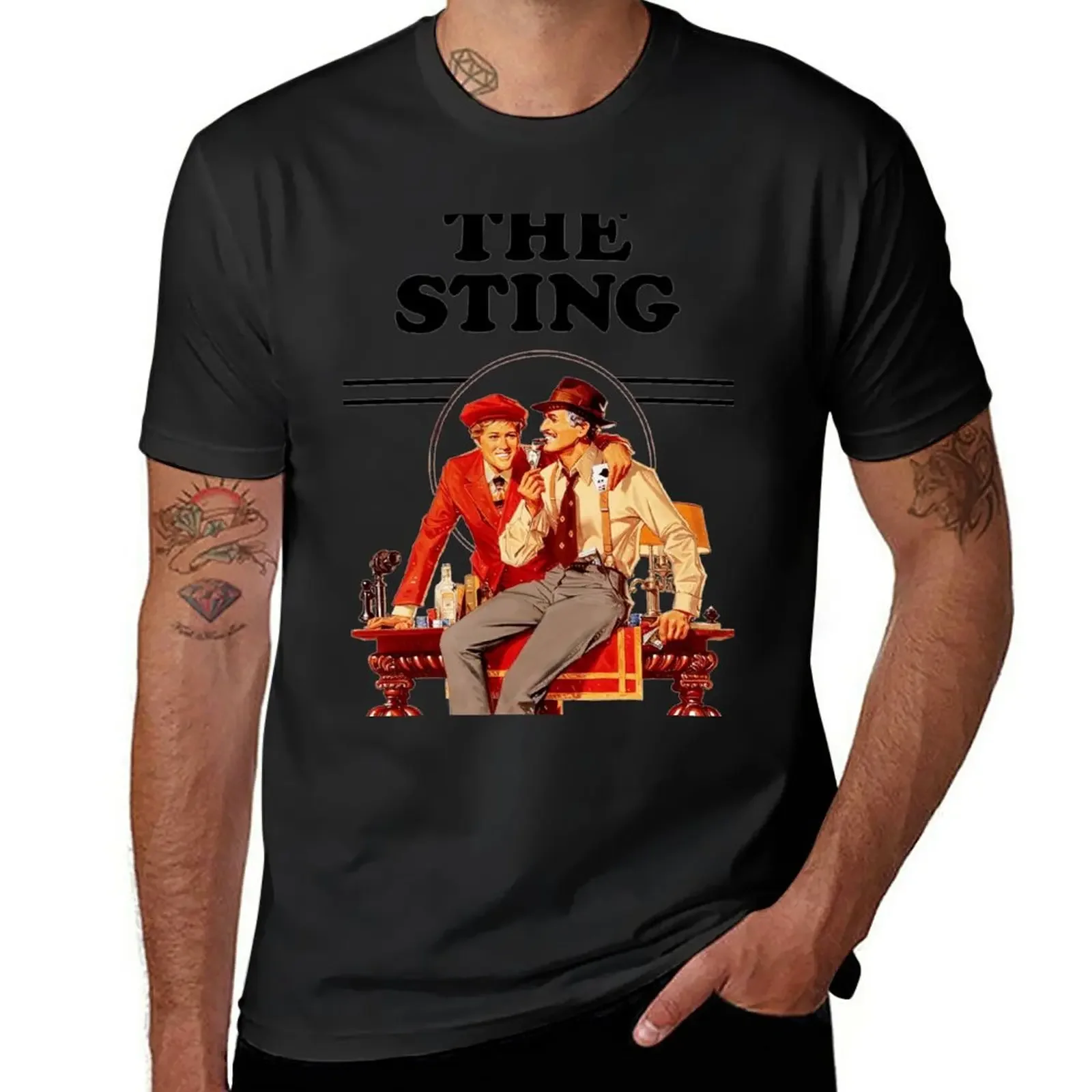 

The Sting T-Shirt man t shirt summer clothes shirts graphic plus sizes funny t shirts men