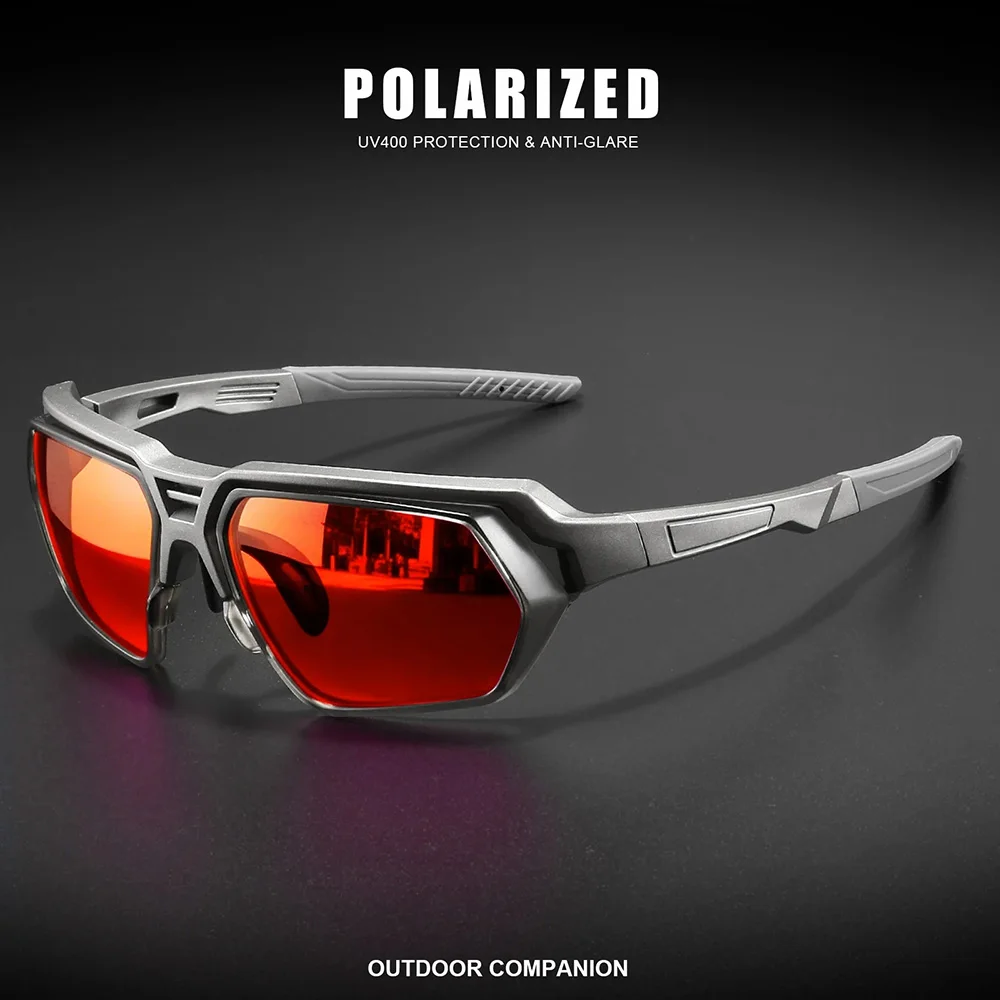 Beliebte quadratische polarisierte Sonnenbrille, UV-Schutz, Sportbrille, Herren, Damen, UV400-Brille, Geschenk für Familie und Freunde – Detail 9